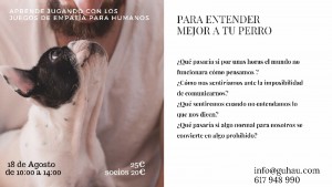 Taller de juego para empatizar con nuestro perro